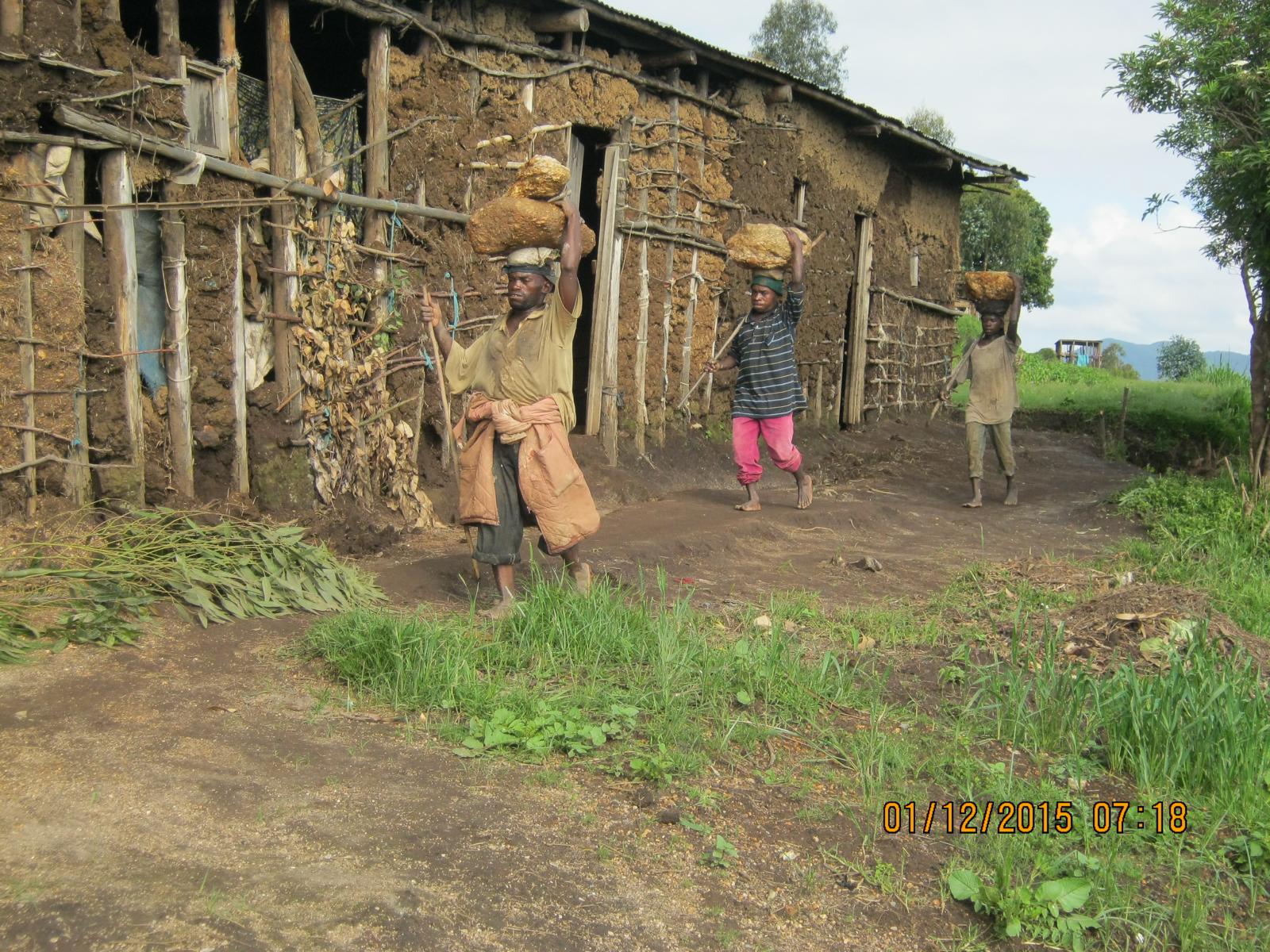 Steine für das Fundament